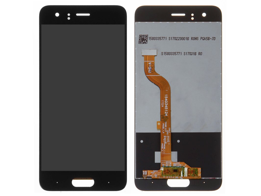 LCD compatible with Huawei Honor 9, (black, (type 1