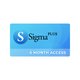 Активация Sigma Plus (6 месяцев)