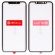 Housing Glass G+OCA PRO compatible with iPhone XS Max, (with OCA film, black)