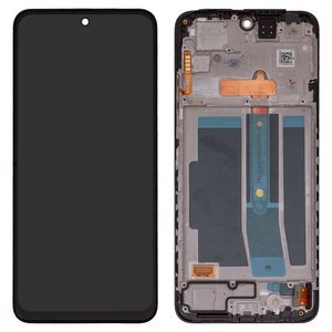 Дисплей для Xiaomi Poco M4 Pro 4G, Redmi Note 11S, черный, с рамкой, Original PRC 