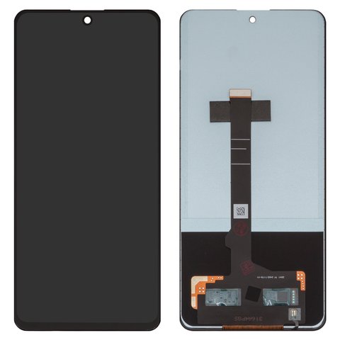 LCD compatible with Xiaomi Poco X6, Redmi Note 13 Pro 5G, black, without frame, Copy, TFT