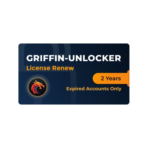 Griffin Unlocker Renew for 2 Years Super Sale Offer, Expired Accounts Only