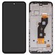 LCD compatible with Tecno Spark 30C, (black, with frame, High Copy, TXDI670QBAPX, kl5, kl5n)