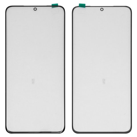 Housing Glass G+OCA PRO compatible with Samsung G988 Galaxy S20 Ultra, with OCA film, black 