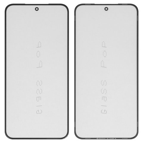 Housing Glass G+OCA PRO compatible with Xiaomi 14, with OCA film, black 