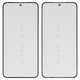 Housing Glass G+OCA PRO compatible with Xiaomi 14, (with OCA film, black)