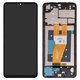 Дисплей для Samsung A055 Galaxy A05, черный, с рамкой, High Copy