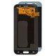 Pantalla LCD puede usarse con Samsung A520 Galaxy A5 (2017), azul claro, sin marco, original (vidrio reemplazado), blue mist