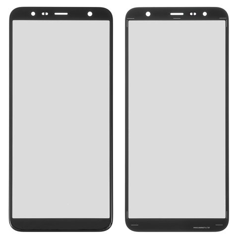 Vidrio de carcasa puede usarse con Samsung J415 Galaxy J4+, J610 Galaxy J6+, negro