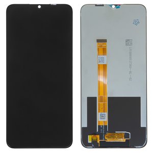 Pantalla LCD puede usarse con Realme C11, C12, C15, Narzo 30A, negro, sin marco, Original PRC , RMX2185, RMX2189, RMX2180, RMX3171, FPC HTF065H051