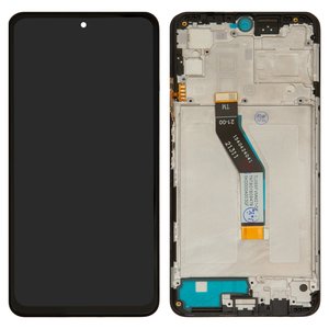 Pantalla LCD puede usarse con Xiaomi Poco M4 Pro 5G, Redmi Note 11 5G, Redmi Note 11S 5G, Redmi Note 11T 5G, negro, con marco, High Copy