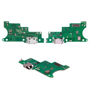 Cable flex puede usarse con Motorola Moto E6s XT2053, del conector de carga, con micrófono, High Copy, placa del cargador