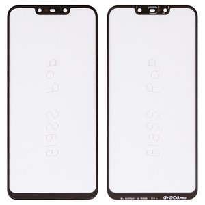 Vidrio de carcasa G+OCA PRO puede usarse con Huawei Nova 3i, P Smart Plus, con película OCA, negro