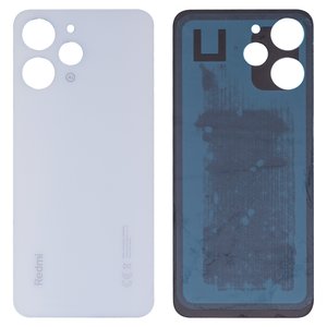 Panel trasero de carcasa puede usarse con Xiaomi Redmi 12, blanco