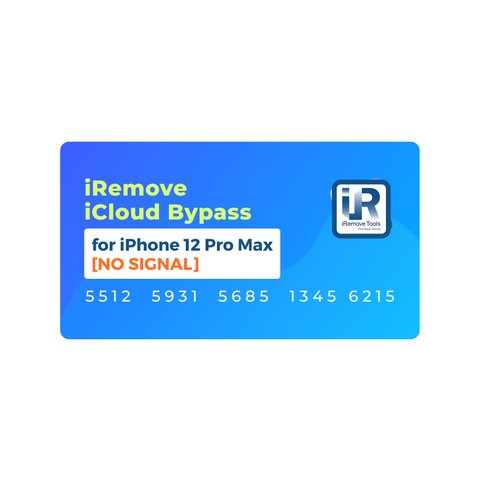 iRemove iCloud Bypass para iPhone 12 Pro Max [NO SIGNAL]
