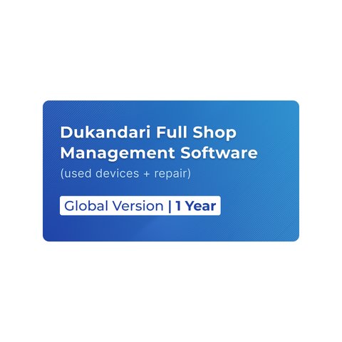 Dukandari Shop Management Software Global Version 1 año