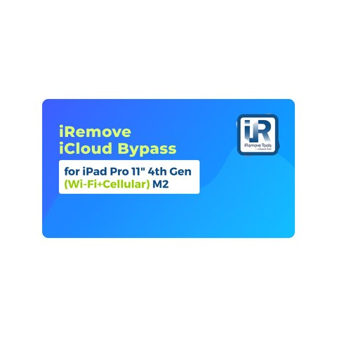 iRemove iCloud Bypass para iPad Pro 11 inch 4th Gen Wi Fi+Cellular  M2