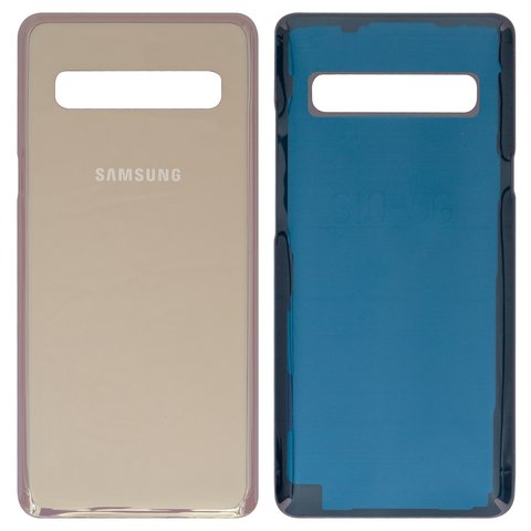 Задняя панель корпуса для Samsung G977 Galaxy S10 5G, золотистая