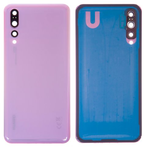 Задняя панель корпуса для Huawei P20 Pro, розовая, золотистая, со стеклом камеры, pink gold