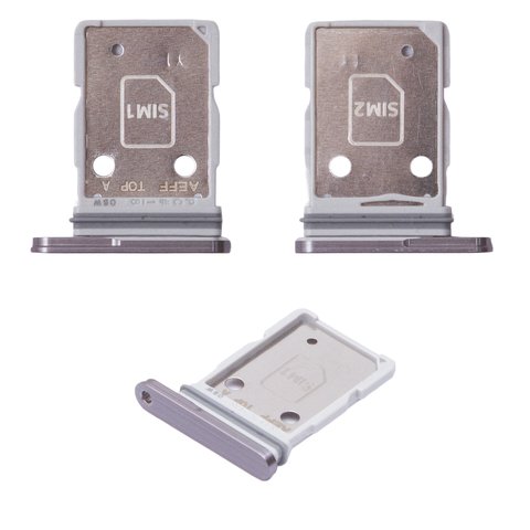 Держатель SIM карты для Samsung A566 Galaxy A56, серый, graphite