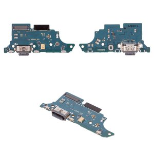 Шлейф для Samsung A266 Galaxy A26, коннектора зарядки, с компонентами, Original PRC , плата зарядки