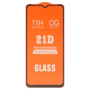 Защитное стекло для Motorola Moto G9, Full Glue, без упаковки , черный