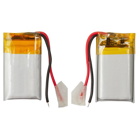 Акумулятор 401626, 26 мм, 16 мм, 4,0 мм, Li ion, 3,7 В, 110 мАг, з контролером