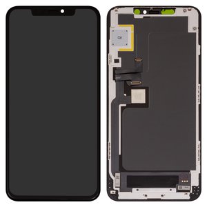 Дисплей для iPhone 11 Pro Max, черный, с рамкой, AAA, TFT , GXYK