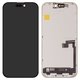 Дисплей для iPhone 16 Pro, черный, с рамкой, без ошибки, (OLED) hard diagnosable, DD-OLED