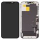 Дисплей для iPhone 12, iPhone 12 Pro, чорний, з рамкою, High Copy, без помилки, (OLED), ZY-OLED OEM hard, diagnosable