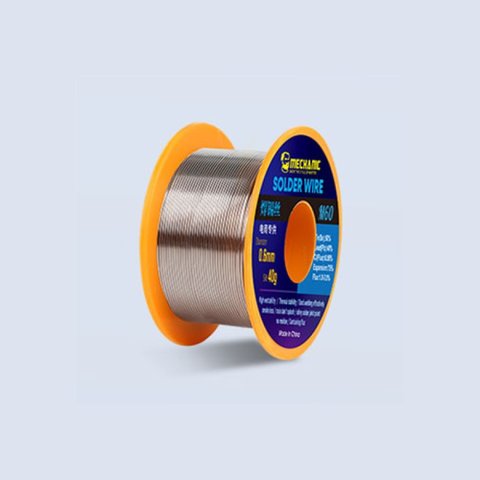 Припой Mechanic M60, Sn 60% , Pb 40%, флюс 1 3%, 0,6 мм, 40 г