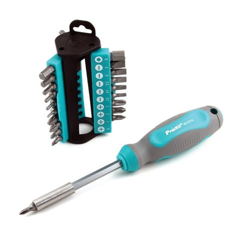 Screwdriver  Pro'sKit SD 2313 with Replacement Bits